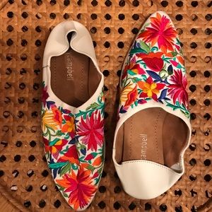 Jeffery Campbell embroidered flat